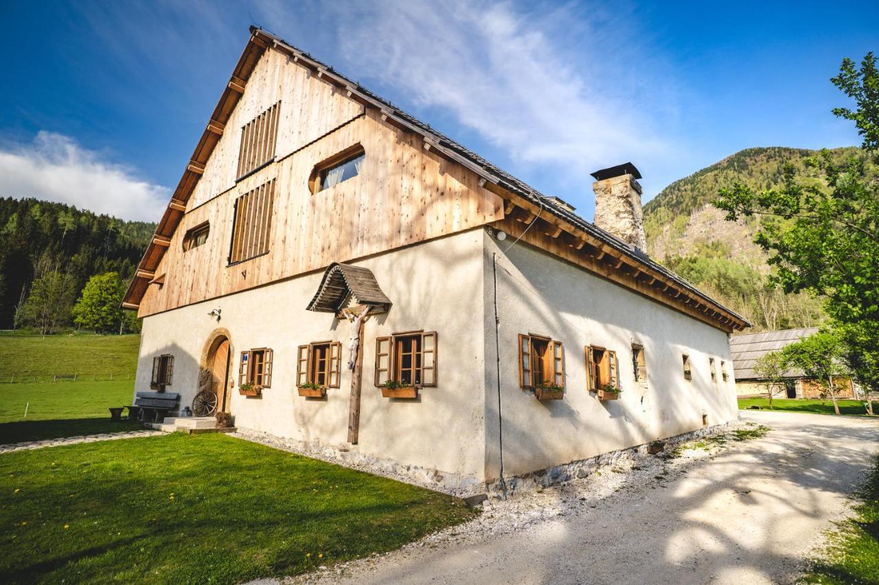 Villa Tourist Farm Senkova Domacija Zgornje Jezersko Exterior foto