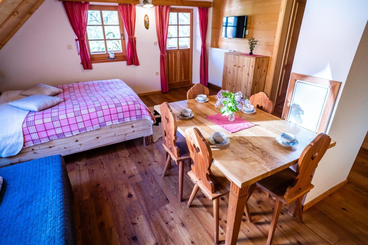 Villa Tourist Farm Senkova Domacija Zgornje Jezersko Exterior foto
