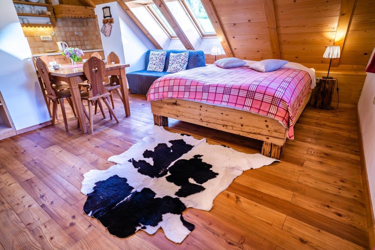Villa Tourist Farm Senkova Domacija Zgornje Jezersko Exterior foto